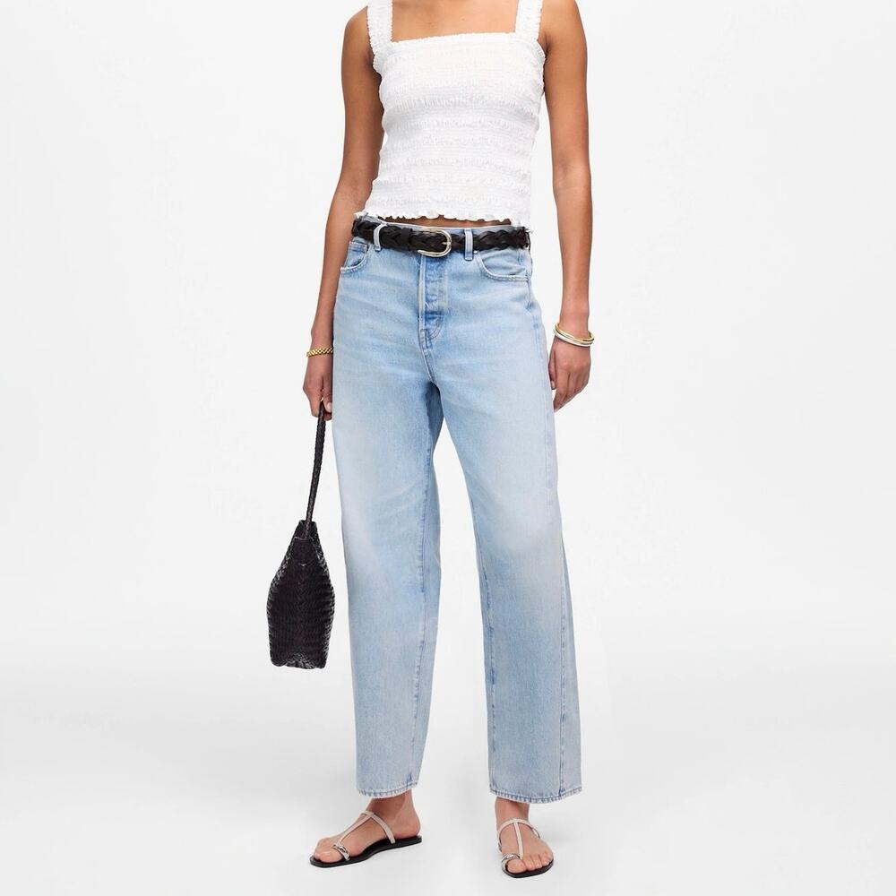 Madewell Light Blue Flare & Wide Leg Jeans